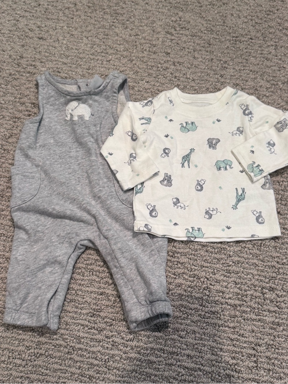 ☀️Carter’s / Just One You 2-Piece Safari Outfit – 3 Months - Picture 1 of 5